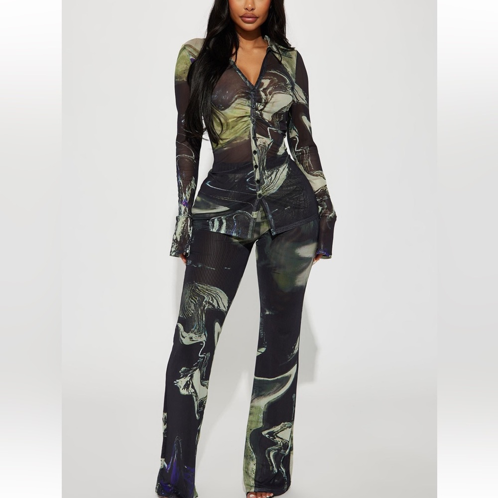Fashion Nova Gisella Pant Set